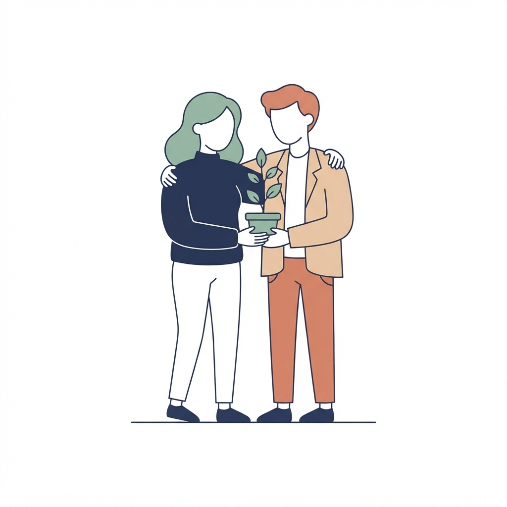 Support and Giving Illustration